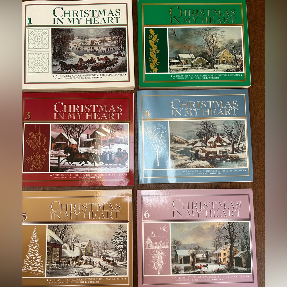 Christmas In My Heart, set of 6 classic elusive novelettes/stories.
